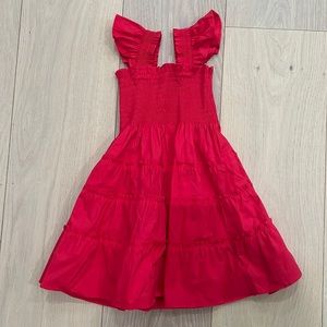 EUC Hill House Red Tiny Ellie nap dress 3/4 Y